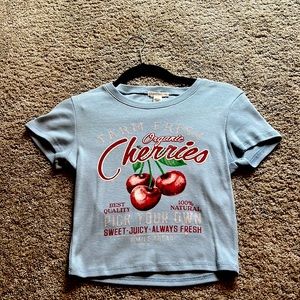 Full Tilt graphic Cherry tee shirt